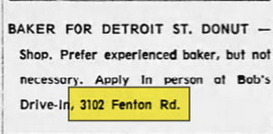 Bobs Drive-In - Oct 05 1966 Article (newer photo)